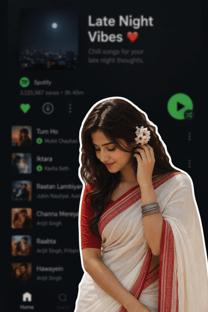 Spotify playlist Ai Photo prompt 
