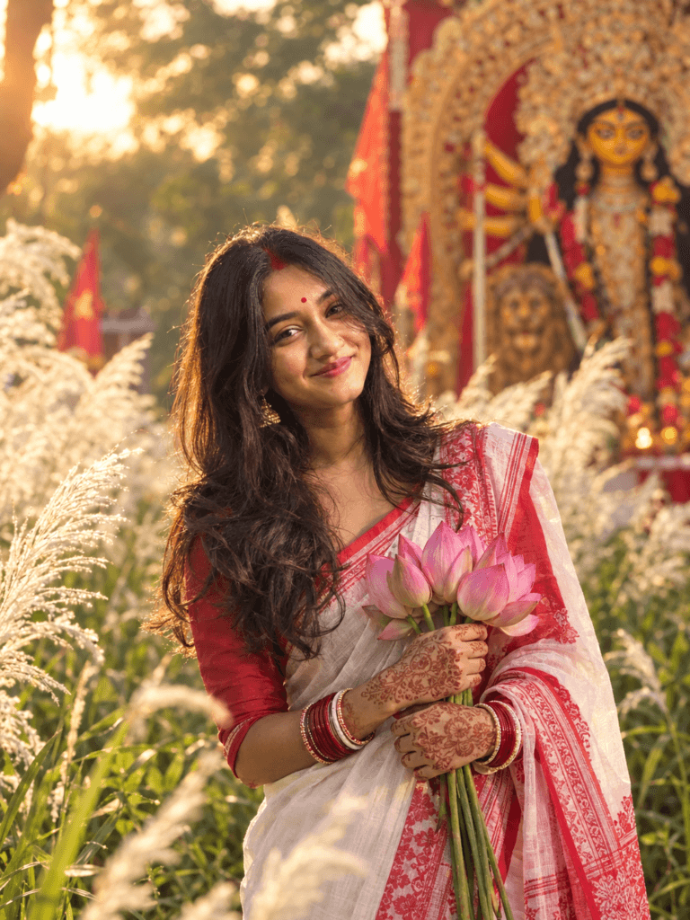 Pujo Spicial Ai Photo Prompt 