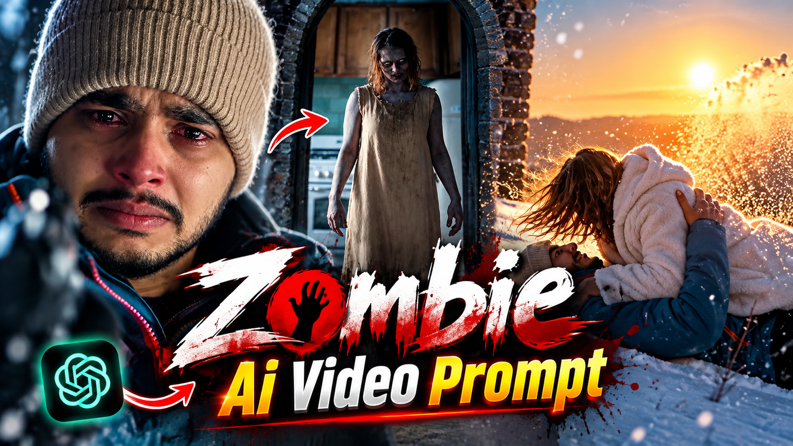 Zombie Ai Video Editing Prompt